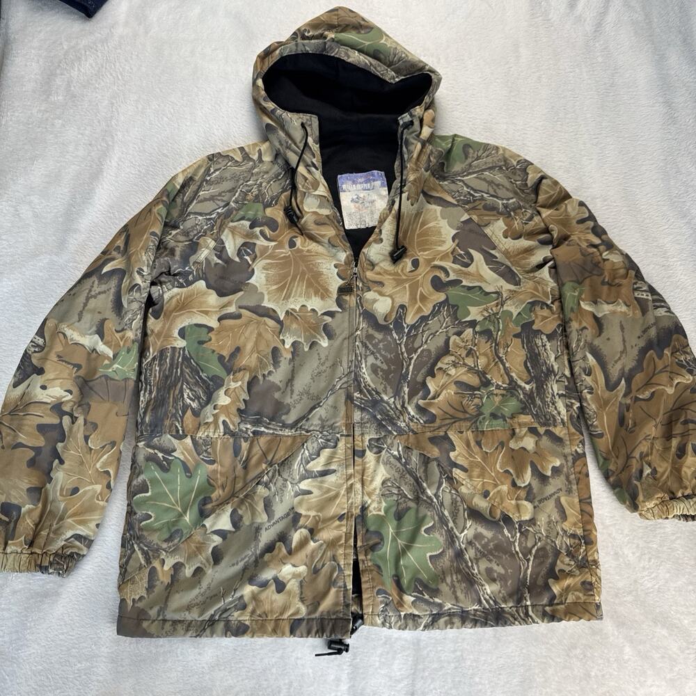 Vintage Walls Water Pruf Camo Jacket Men L Lined